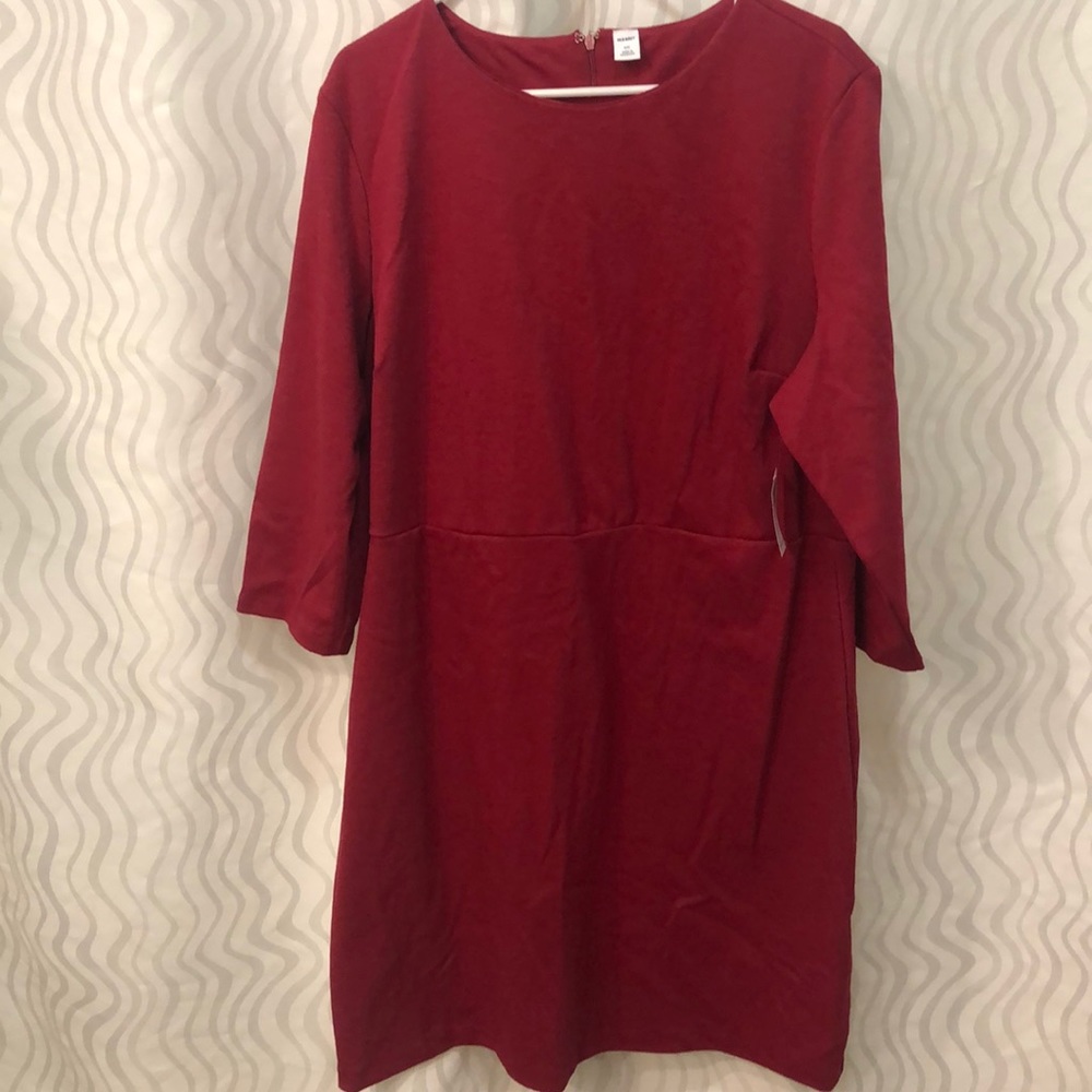 Red Old Navy dress - NWT size XXL